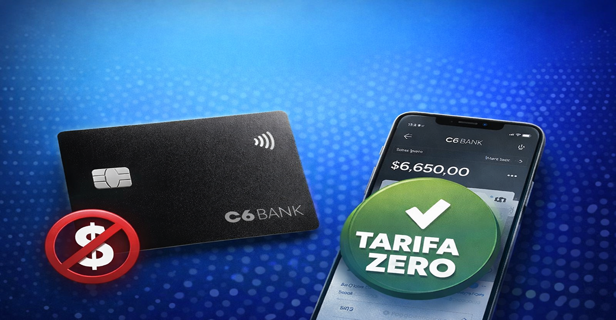 C6 Bank Grátis - Como não pagar tarifas em 2026 com conta digital sem tarifa